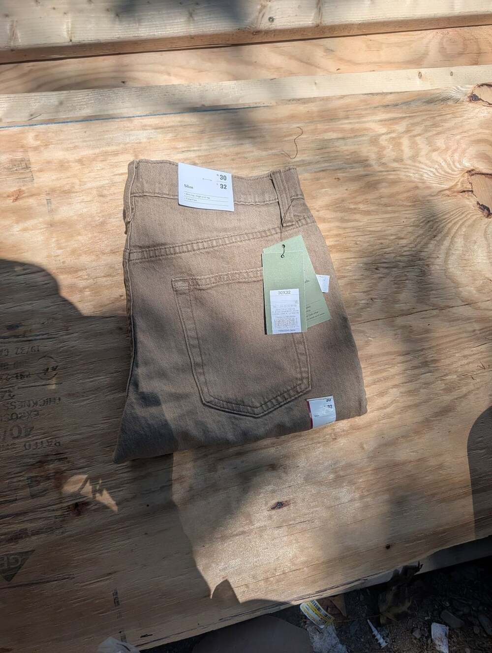 Goodfellow & Co Slim Jeans Size 30X32 Khaki